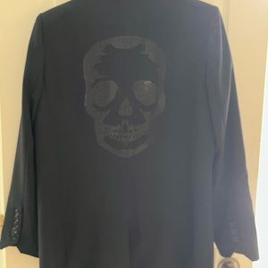 Beautiful Zadig & Voltaire skull blazer size 40 (large)